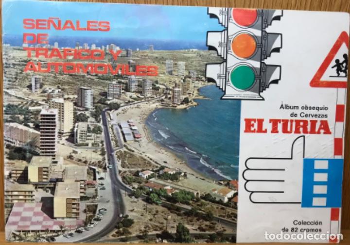 Collezionismo &Aacute;lbum: &Aacute;lbum Se&ntilde;ales de tr&aacute;fico y Automovilismo - Cervezas El Turia - A&ntilde;o 1969 - Completo