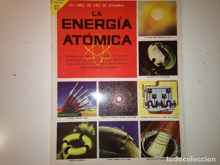Coleccionismo &aacute;lbum: La Energ&iacute;a At&oacute;mica Libro de oro de estampas - Foto 1