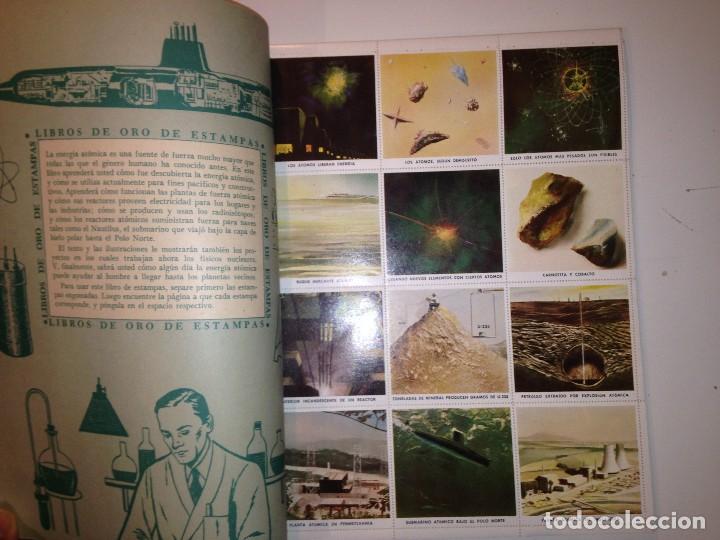 Coleccionismo &aacute;lbum: La Energ&iacute;a At&oacute;mica Libro de oro de estampas - Foto 2