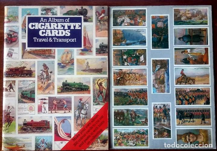 Collectable Albums: An Album of Cigarrette cards - Travel & transports - &Aacute;lbum cromos cigarrillos