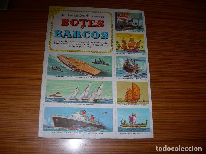 Collectable Albums: LIBRO DE ORO DE ESTAMPAS BOTES Y BARCOS  COMPLETO EDITA NOVARO