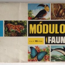 Coleccionismo Álbum: MÓDULO 1 (FAUNA) EDICIONES KEISA 1972 ÁLBUM COMPLETO
