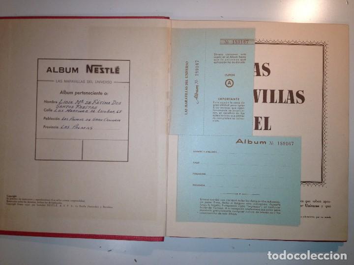 Coleccionismo &aacute;lbum: Las Maravillas del universo 1&ordm; - Foto 2