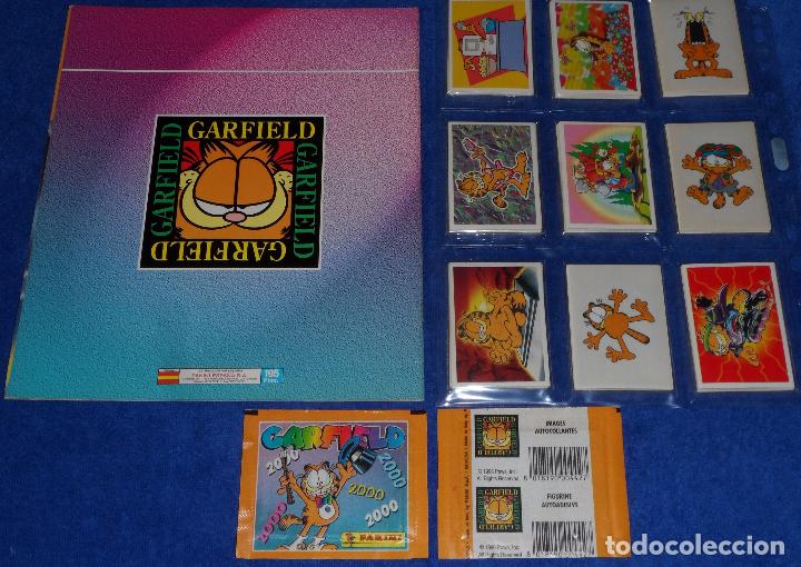 Coleccionismo &aacute;lbum: Garfield 2000 - PANINI &iexcl;Colecci&oacute;n completa sin pegar! &iexcl;Impecable! - Foto 2