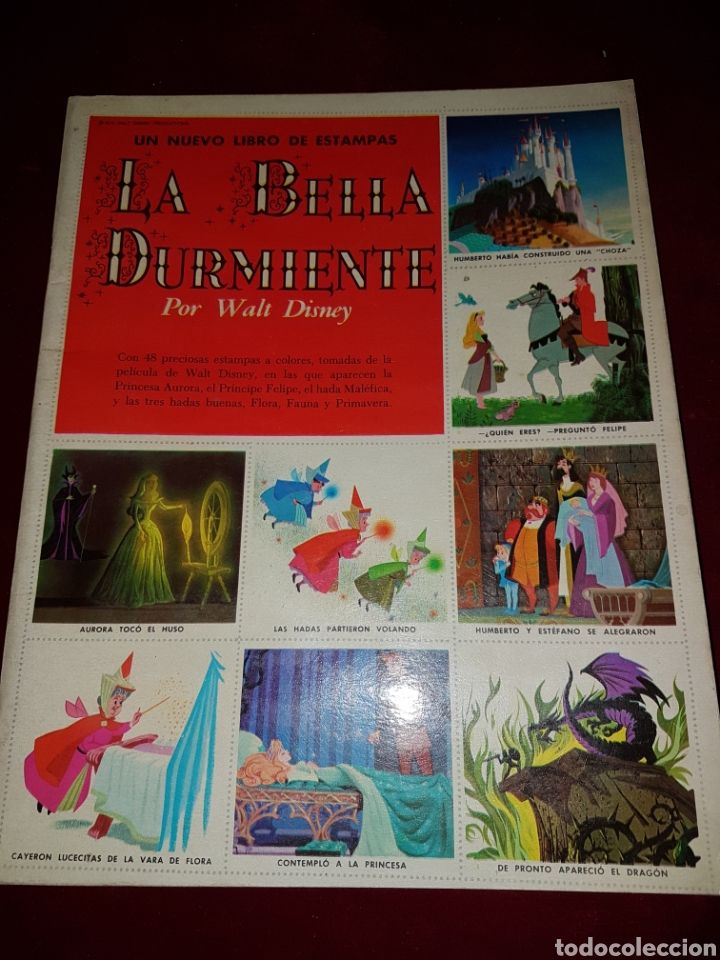 Coleccionismo &aacute;lbum: Album cromos la bella durmiente - Foto 1