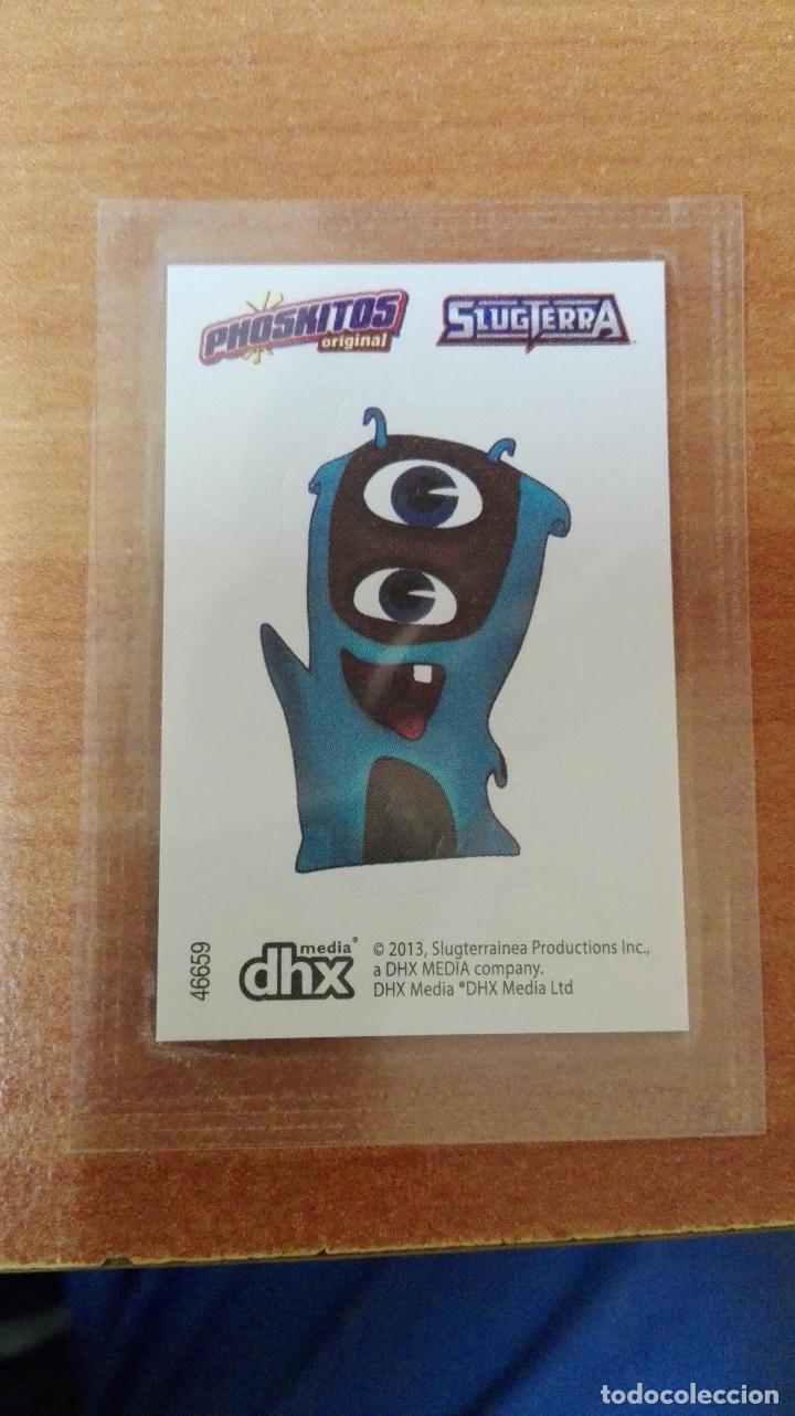Sammeln Sammelalbum: CROMO PEGATINA DE PHOSKITOS ( SLUGTERRA ) NUEVO SIN ABRIR