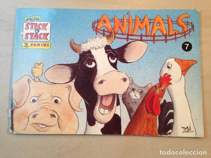 Coleccionismo &aacute;lbum: Animals Editorial Panini. - Foto 1