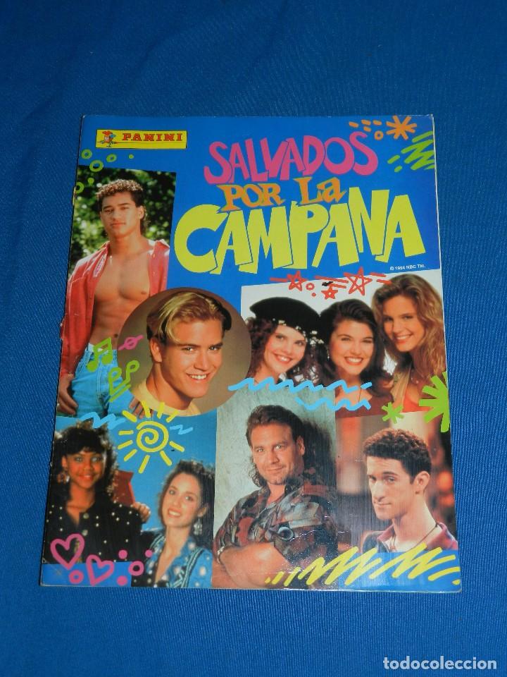 Collezionismo &Aacute;lbum: ALBUM COMPLETO - SALVADOS POR LA CAMPANA , COMPLETO , PANINI 1994 , SE&Ntilde;ALES DE USO