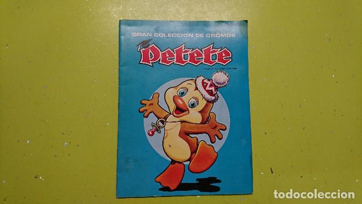 Coleccionismo &aacute;lbum: &Aacute;LBUM DE CROMOS PETETE, COMPLETO - Foto 1