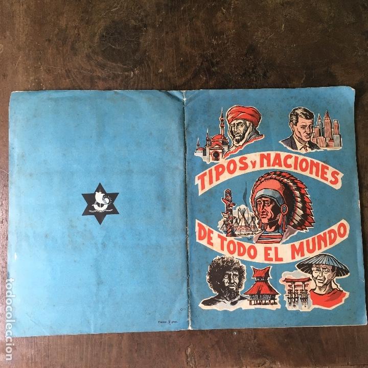 Collezionismo &Aacute;lbum: Album de cromos Tipos y naciones de todo el mundo  COMPLETO