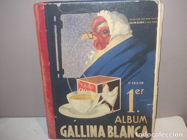 Collezionismo &Aacute;lbum: ALBUM GALLINA BLANCA EL 1&ordm; BUEN ESTADO Y COMPLETO,REGALADO