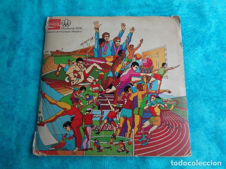 Collezionismo &Aacute;lbum: &Aacute;lbum coca cola --- Montreal 1976 --- original y completo