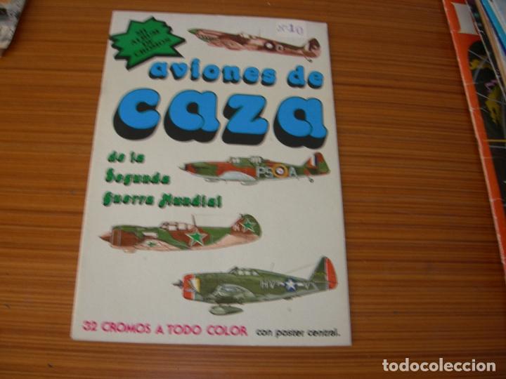 Collezionismo &Aacute;lbum: AVIONES DE CAZA DE LA SEGUNDA GUERRA MUNDIAL COMPLETO 32 CROMOS EDITA NUEVASITUACION