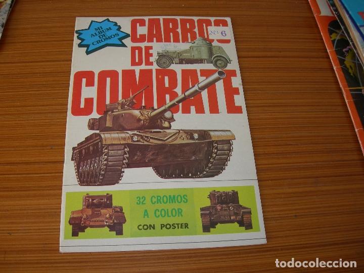 Collezionismo &Aacute;lbum: CARROS  DE COMBATE COMPLETO 32 CROMOS EDITA NUEVA SITUACION