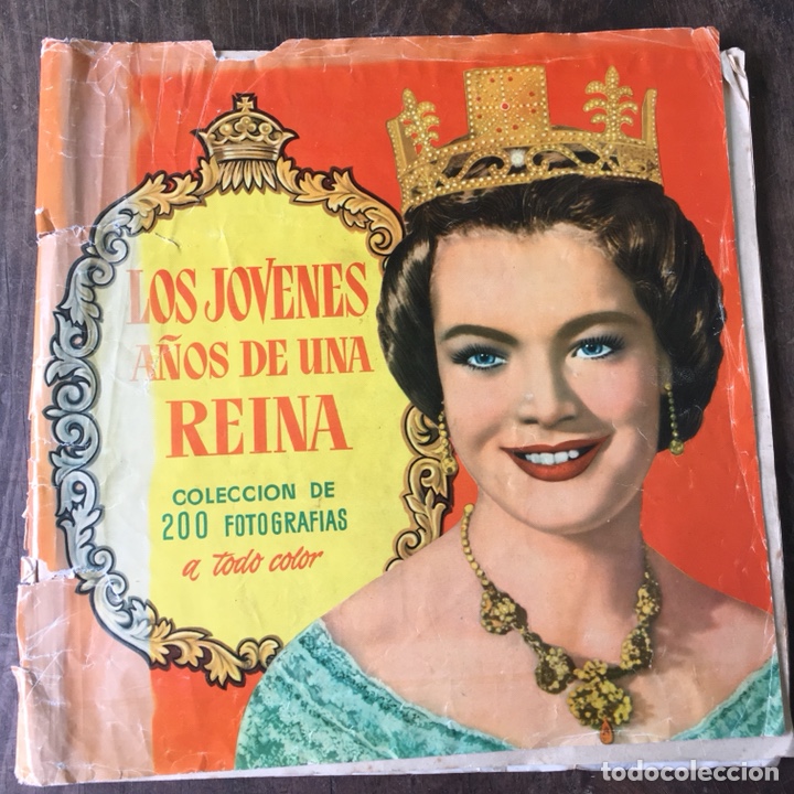 Collezionismo &Aacute;lbum: &Aacute;lbum de cromos completo Los a&ntilde;os j&oacute;venes de una Reina