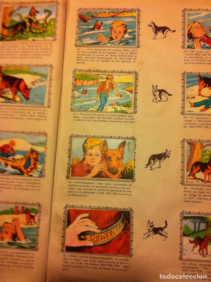 Coleccionismo &aacute;lbum: rin-tin-tin - completo - Foto 12