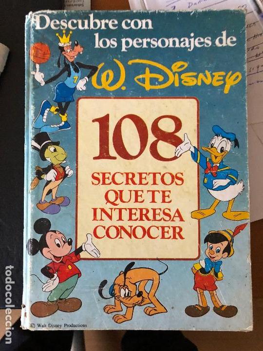 Collezionismo &Aacute;lbum: 108 secretos que te interesa conocer walt disney completo