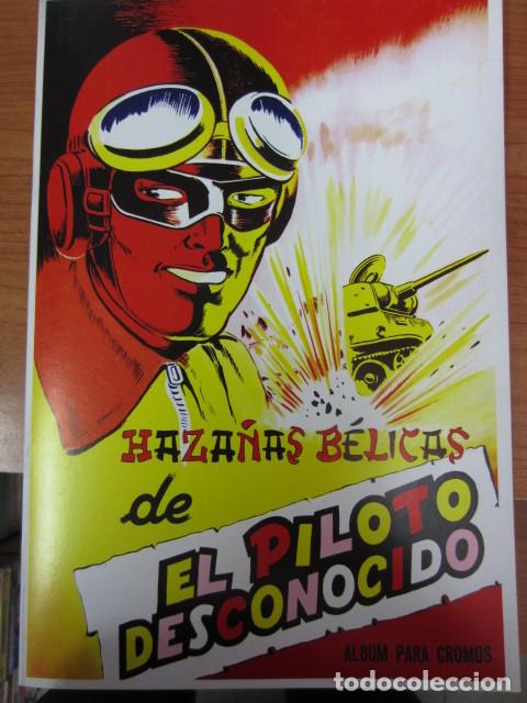 Collezionismo &Aacute;lbum: ALBUM DE CROMOS COMPLETO. Haza&ntilde;as belicas de el piloto desconocido.( facsimi)