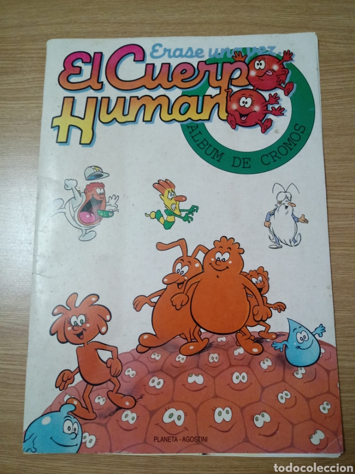 Collectionnisme Album: Album de cromos erase el cuerpo humano planeta agostini