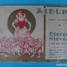 Coleccionismo Álbum: ALBUM CROMOS BLANCANIEVES BLANCA NIEVES Y LOS SIETE ENANITOS , COMPLETO , FHER , ORIGINAL , B2. Lote 122448175