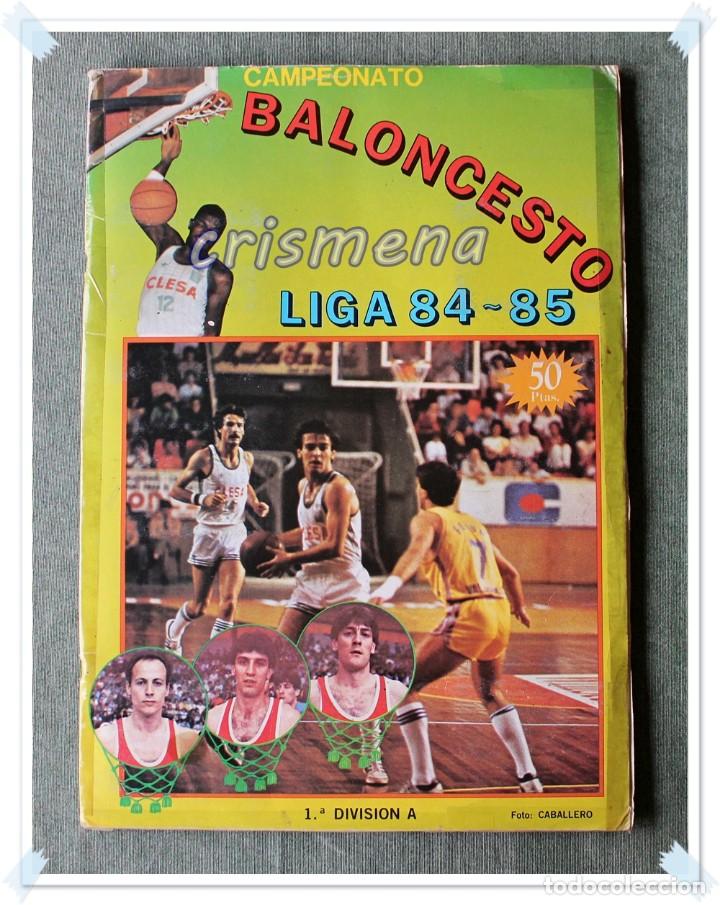 Álbum Campeonato Baloncesto Liga 84-85 Ed. Merc - Vendido En Venta ...