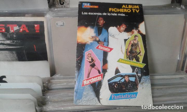 Sammeln Sammelalbum: &Aacute;LBUM FICHERO TV - TELE-INDISCRETA - PUBLICACIONES HERES - A&Ntilde;OS 80.