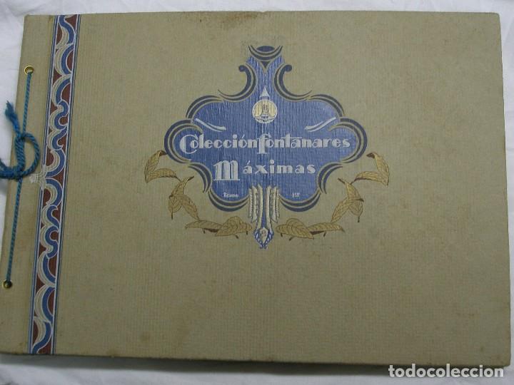 Collectionnisme Album: 1929. COLECCI&Oacute;N FONTANARES. TOMO 1&ordm;. M&Aacute;XIMAS. COMPLETO DE 500 CROMOS