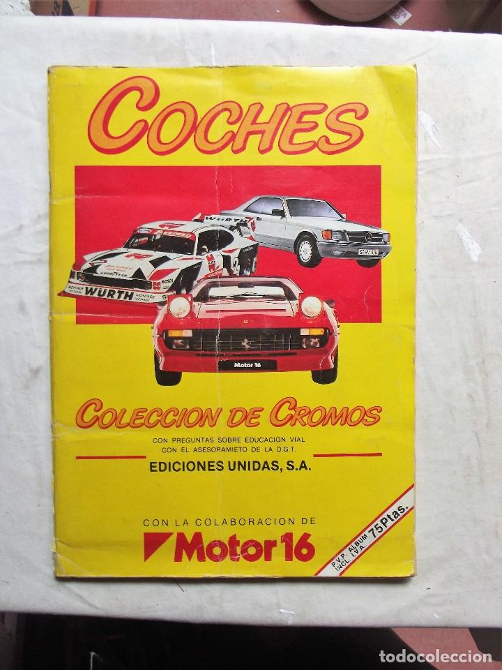 Coleccionismo &aacute;lbum: COCHES COLECCION DE CROMOS - Foto 1