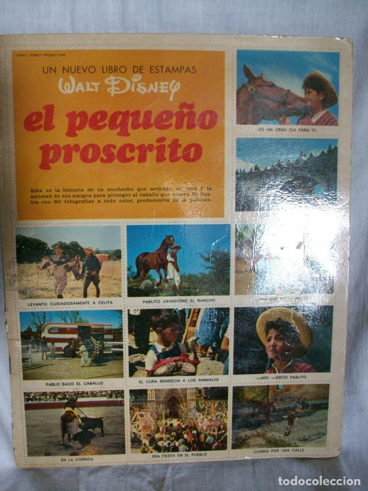 Coleccionismo &Aacute;lbum: ALBUM DE CROMOS-EL PEQUE&Ntilde;O PROSCRITO-WALT DISNEY-COMPLETO-1970