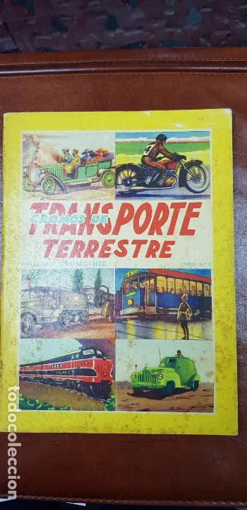 Coleccionismo &Aacute;lbum: ALBUM COMPLETO SIN ESTRENAR TRANSPORTE TERRESTRE CROMOFHER, FHER LIBRO 1