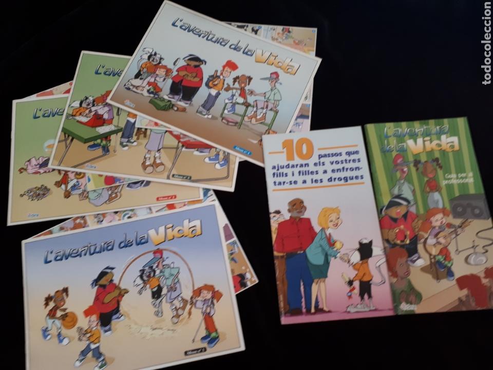 Lote Album L Aventura De La Vida 1 2 3 Y 4 Co Buy Old Complete Sticker Albums At Todocoleccion