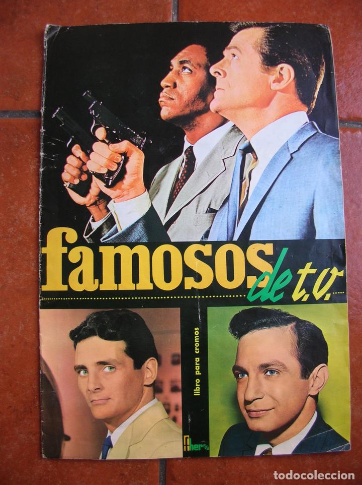 Colecionismo Caderneta: ALBUM FAMOSOS DE T.V.