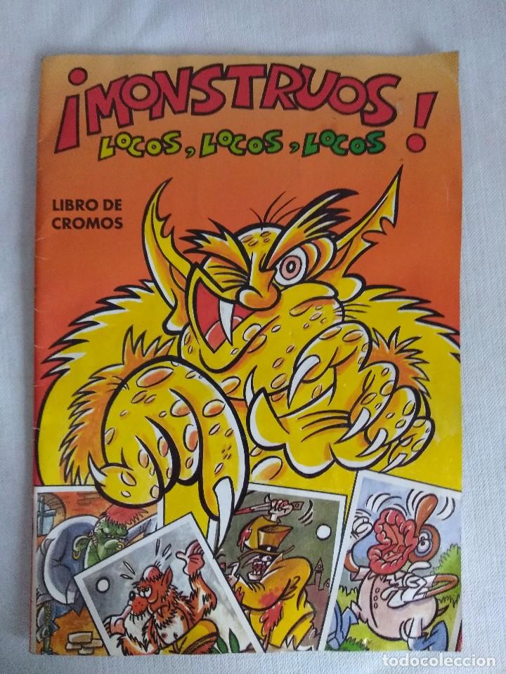 Colecionismo Caderneta: ALBUM DE CROMOS INCOMPLETO/&iexcl;MONSTRUOS!