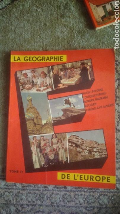 Collectable Albums: GEOGRAFIA DE EUROPA. ALBUM COMPLETO. En franc&eacute;s. Editado en B&eacute;lgica. Muy nuevo.