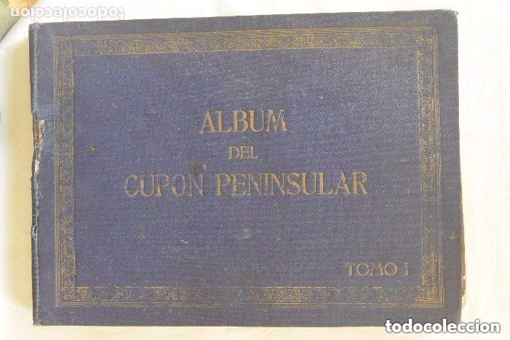 Collectable Albums: ALBUM CROMOS COMPLETO EL CUPON PENINSULAR 1