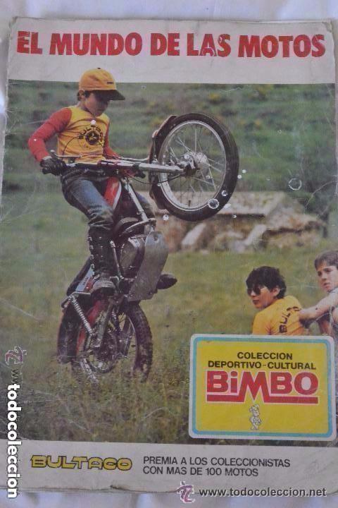 Collectable Albums: ALBUM CROMOS COMPLETO el mundo de las motos