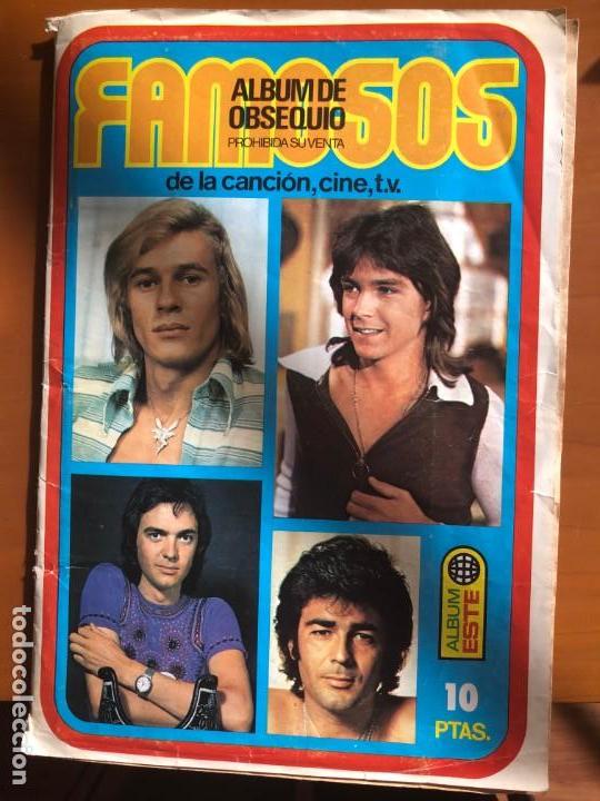 Collectable Albums: FAMOSOS COMPLETO BUEN ESTADO