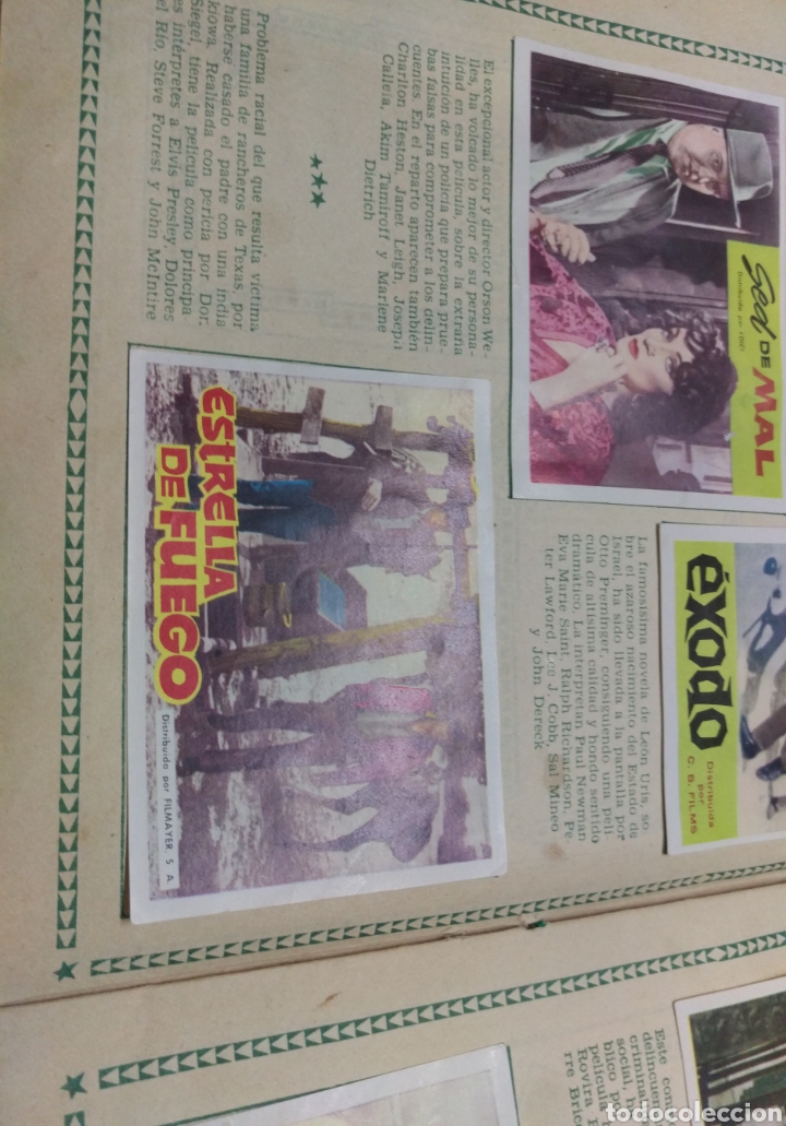 Coleccionismo &aacute;lbum: CINE 1962 COMPLETO - Foto 9