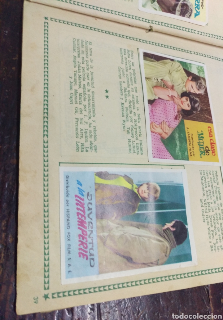 Coleccionismo &aacute;lbum: CINE 1962 COMPLETO - Foto 13