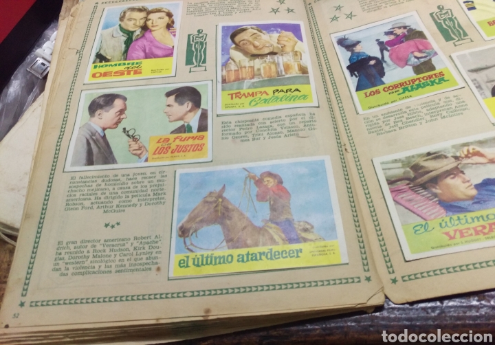 Coleccionismo &aacute;lbum: CINE 1962 COMPLETO - Foto 17