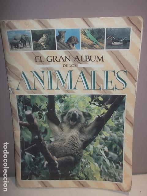 Collectable Albums: ALBUM POCO COMUN EL GRAN ALBUM DE LOS ANIMALES COMPLETO EDI.CLUB INTER DEL LIBRO,REGALADO