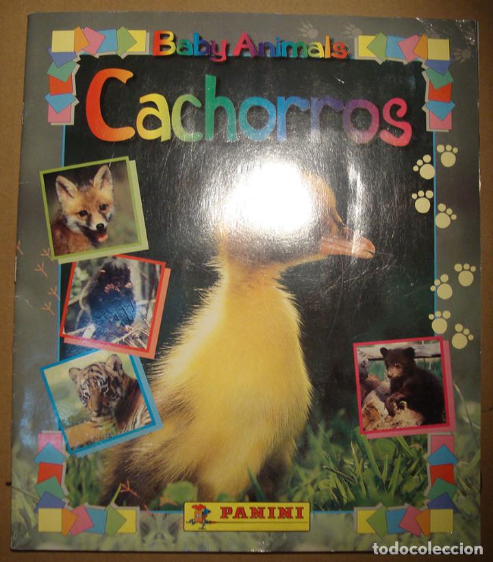 Collectable Albums: ALBUM CACHORROS - BABY ANIMALS DE PANINI COMPLETO (VER FOTOS DE TODAS LAS PAGINAS)