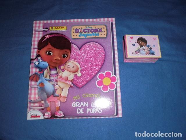 Collectable Albums: DOCTORA JUGUETES. DISNEY. COLECCION COMPLETA DE 152 CROMOS + LETRAS 16X. SIN PEGAR. PANINI