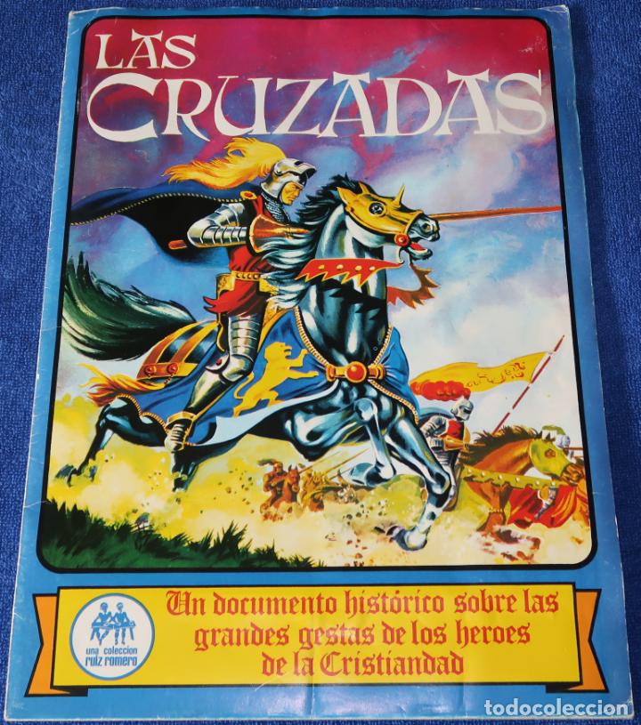 Colecionismo Caderneta: Las cruzadas - Ruiz Romero (1980) &iexcl;Completo e impecable!