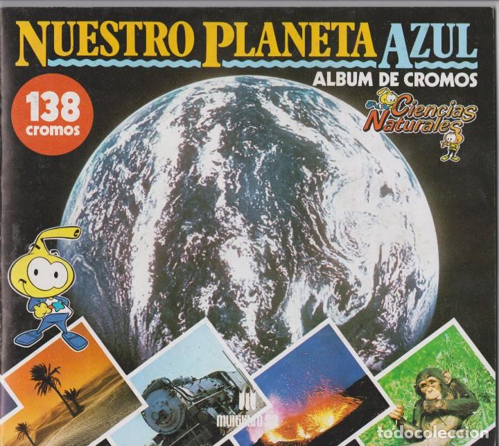 Coleccionismo &aacute;lbum: NUESTRO PLANETA AZUL - Foto 1