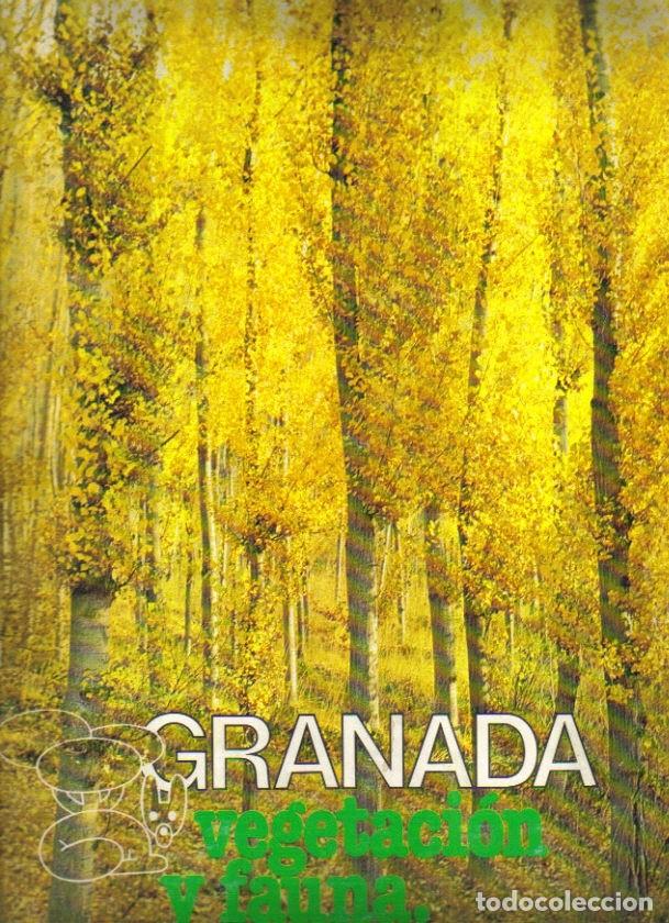 Colecionismo Caderneta: Granada. Vegetaci&oacute;n y fauna. - Album de cromos completo.