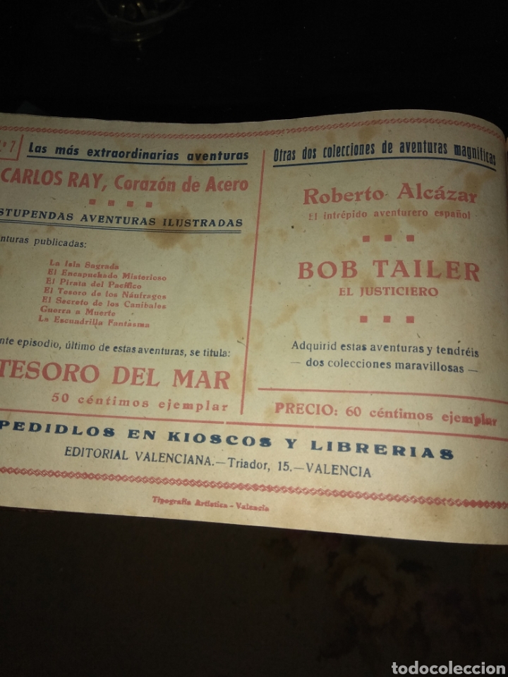 Coleccionismo &aacute;lbum: Tebeos carlos ray. 1941? - Foto 9
