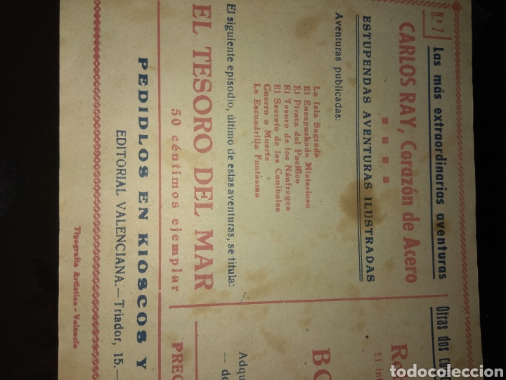 Coleccionismo &aacute;lbum: Tebeos carlos ray. 1941? - Foto 10