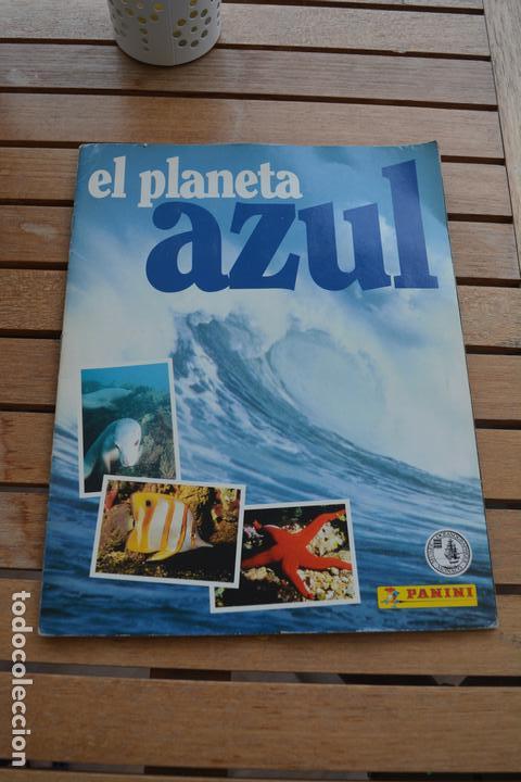 Colecionismo Caderneta: ALBUM COMPLETO DE EL PLANETA AZUL,PANINI