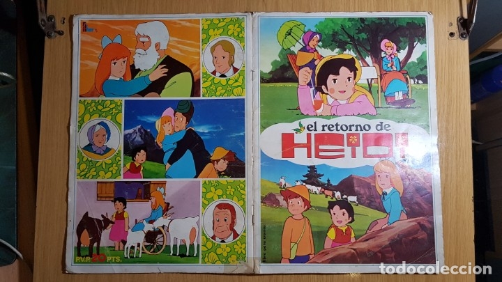 Collectionnisme Album: FHER - EL RETORNO DE HEIDI - ALBUM COMPLETO
